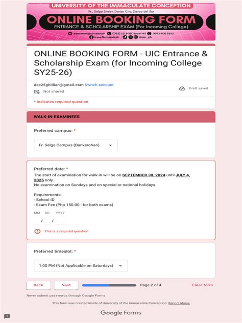uic scholarship exam result|Entrance Exam Results .